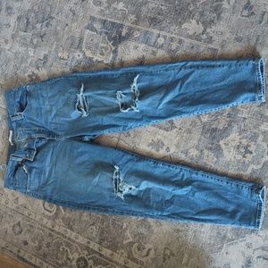 Levi's Ripped Mom Jeans